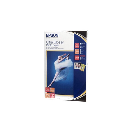 Foto papir Epson C13S041926  (ultra gloss), 10 x 15 cm, 20 listova, 300 grama