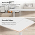 Električni podizni stol VonHaus s USB-C punjenjem (140 x 60 cm), mat bijela, bijela baza
