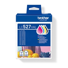 Komplet tinta Brother LC527 (C//M/Y/BK), original