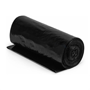 Vreće za smeće LDPE, 40 x 90 cm, čvrste, crne, 40 L, 25 komada