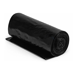 Vreće za smeće LDPE, 40 x 90 cm, čvrste, crne, 40 L, 25 komada