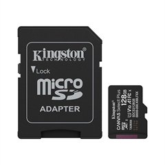 Memorijska kartica Kingston Canvas Select Plus Micro SDXC C10 UHS-I, 128 GB + adapter