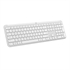Tipkovnica Logitech Signature Slim K950, HR gravura, bežična, bijela