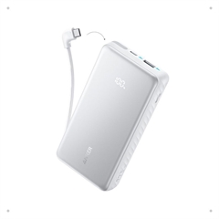 Prijenosna baterija (powerbank) Anker Zolo 22,5W, 20.000 mAh, bela