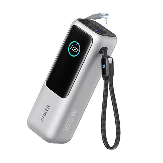 Prijenosna baterija (powerbank) Anker Laptop 165W, 25.000 mAh, srebrna