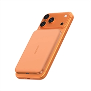 Prijenosna baterija (powerbank) Anker Nano MagGo Slim, 5.000 mAh, narančasta