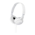 Naglavne slušalice Sony MDR-ZX110AP, žičane, bijele