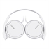 Naglavne slušalice Sony MDR-ZX110AP, žičane, bijele