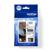 Komplet tinta Brother LC422 (BK/C/M/Y), original